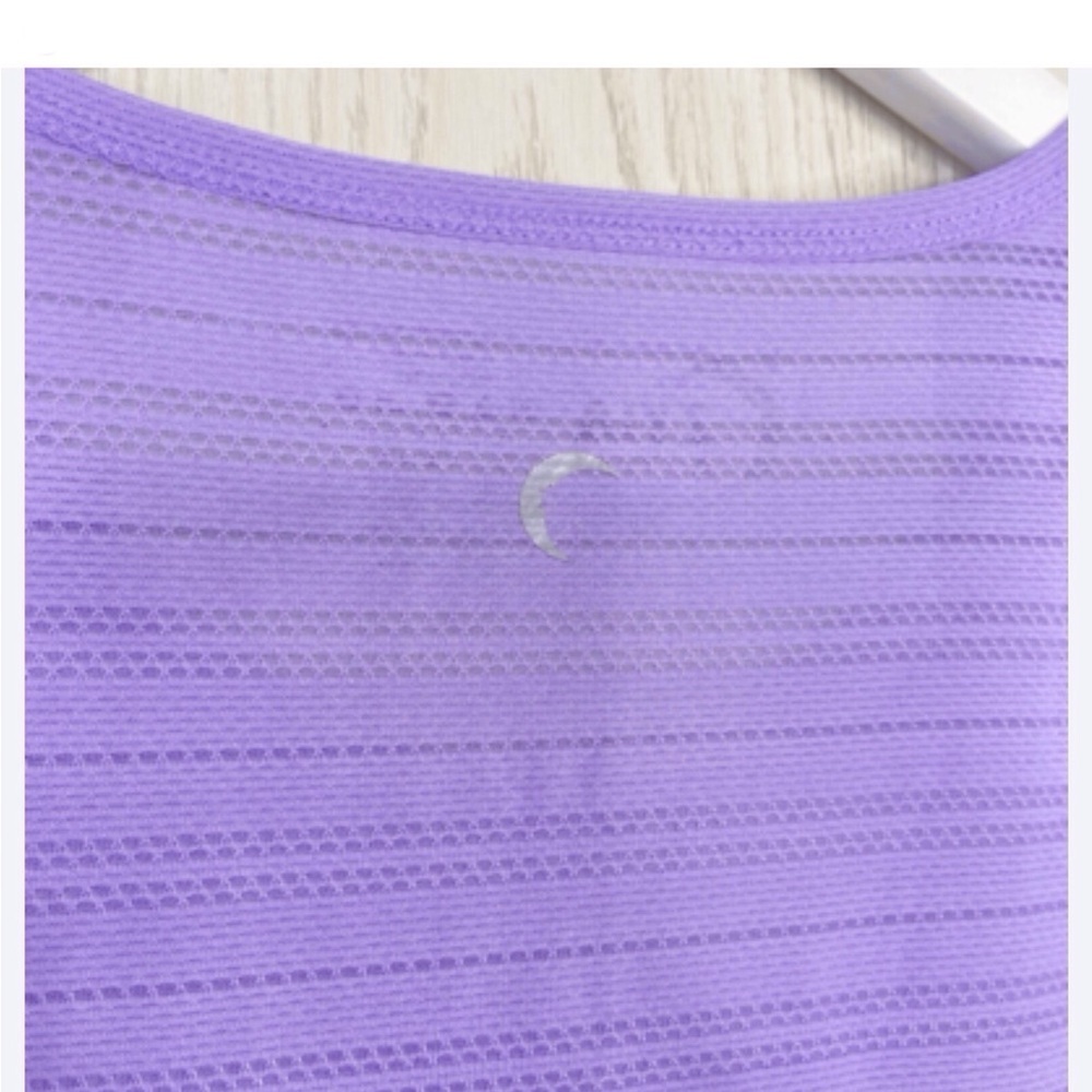 ZYIA Active Lavender Purple Luxe Muscle Sleeveless Relaxed Fit Tank Top Size XXL - Picture 6 of 9